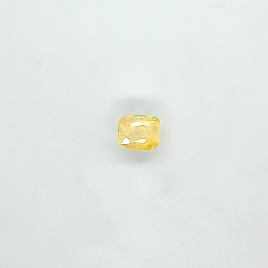 Yellow Sapphire (Pukhraj) 4.9 Ct Certified